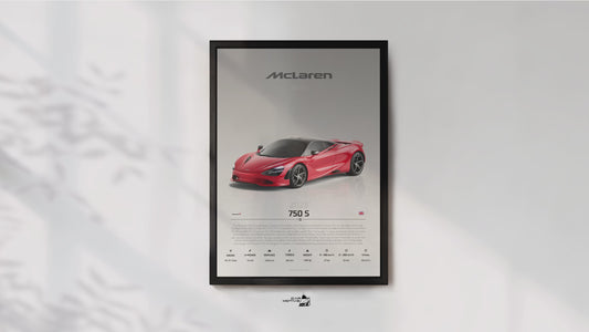 McLaren 750 S (2023) - STUDIO MONTAGE 3/4 SIDE