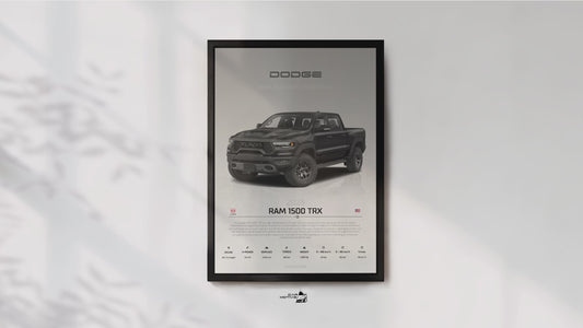 Dodge RAM 1500 TRX (2023) - STUDIO MONTAGE 3/4 SIDE