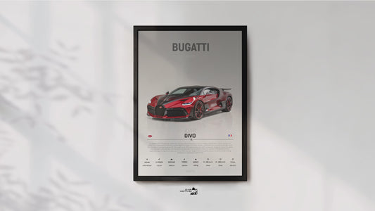 Bugatti Divo (2008) - STUDIO MONTAGE 3/4 SIDE