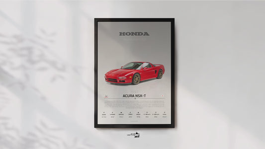 Honda Acura NSX-T (1997) - STUDIO MONTAGE 3/4 SIDE