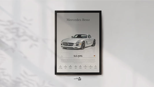 Mercedes Benz SLS AMG (2010) - STUDIO MONTAGE 3/4 SIDE