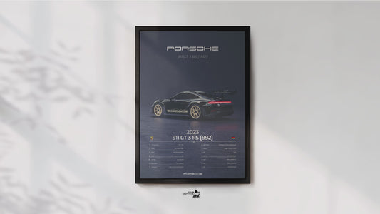 Porsche 911 GT 3 RS (922) (2023) - 3D RENDER STUDIO REAR