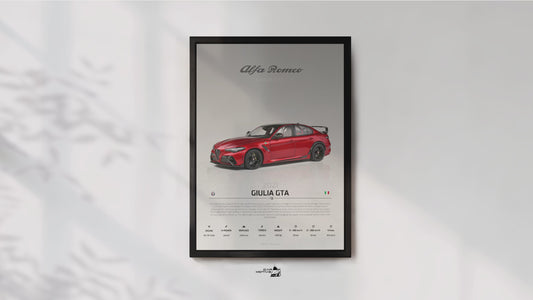 Alfa Romeo Giulia GTA (2021) - STUDIO MONTAGE 3/4 SIDE