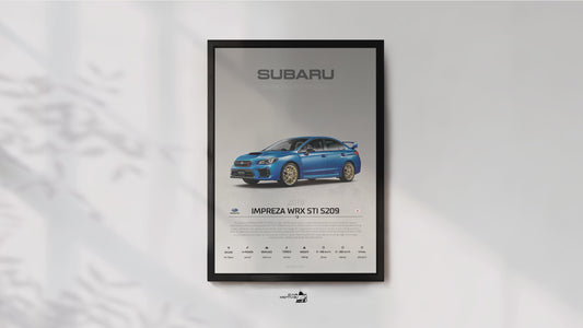 Subaru Impreza WRX STI (2019) - STUDIO MONTAGE 3/4 SIDE
