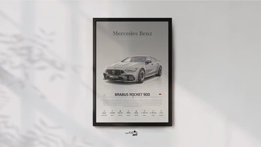 Mercedes Benz Brabus Rocket 900 (2020) - STUDIO MONTAGE 3/4 SIDE