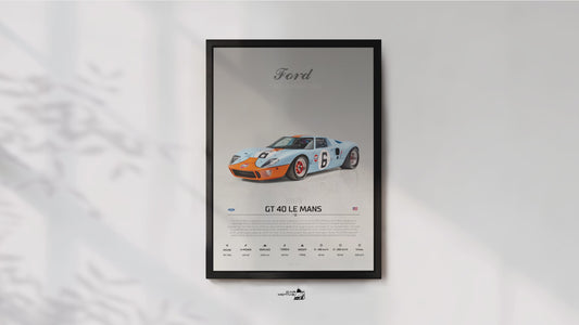 Ford GT 40 Le Mans (2005) - STUDIO MONTAGE 3/4 SIDE